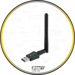 arasplus eleven d18 wireless network usb 300mbps with external antenna wifi6 adapter dongle