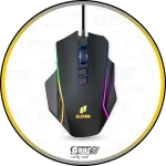 arasplus eleven gm1 wired 8keys 7200dpi rgb gaming mouse