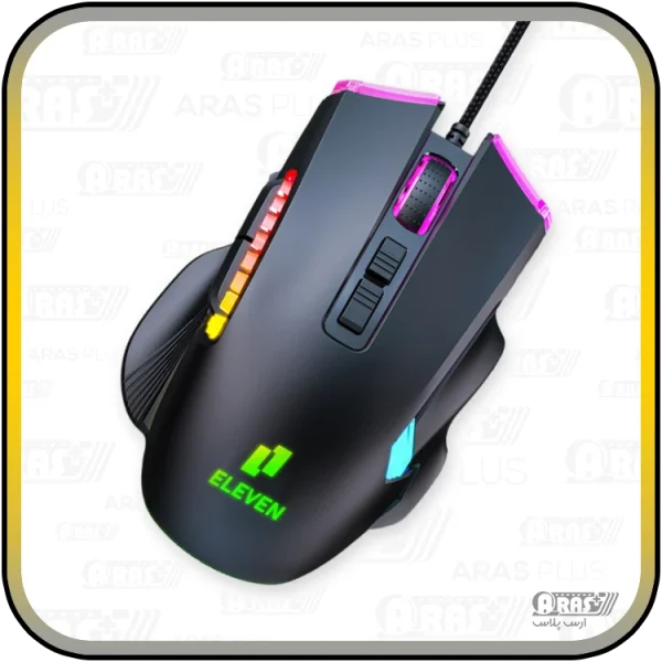 موس گیمینگ سیم دار الون مدل GM-5 - Image 15