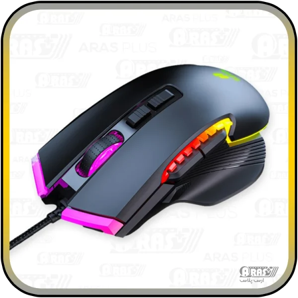 موس گیمینگ سیم دار الون مدل GM-5 - Image 5