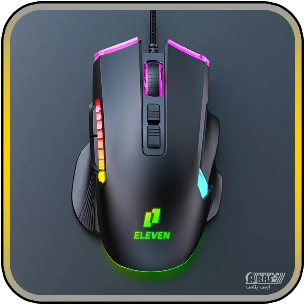 موس گیمینگ سیم دار الون مدل GM-5 - Image 3