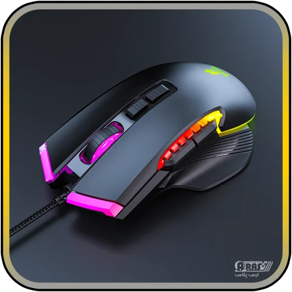 موس گیمینگ سیم دار الون مدل GM-5 - Image 13