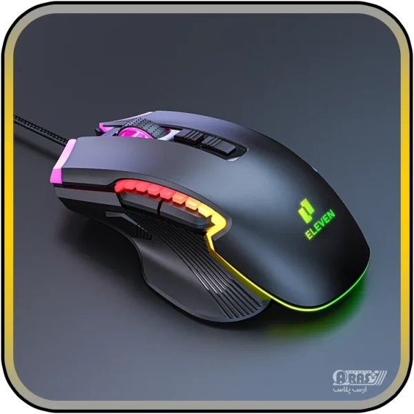 موس گیمینگ سیم دار الون مدل GM-5 - Image 14