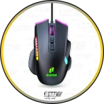 arasplus eleven gm5 wired 8keys 7200dpi rgb gaming mouse