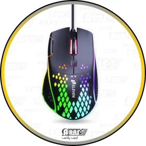 arasplus eleven gm6 wired 7keys 7200dpi rgb gaming mouse