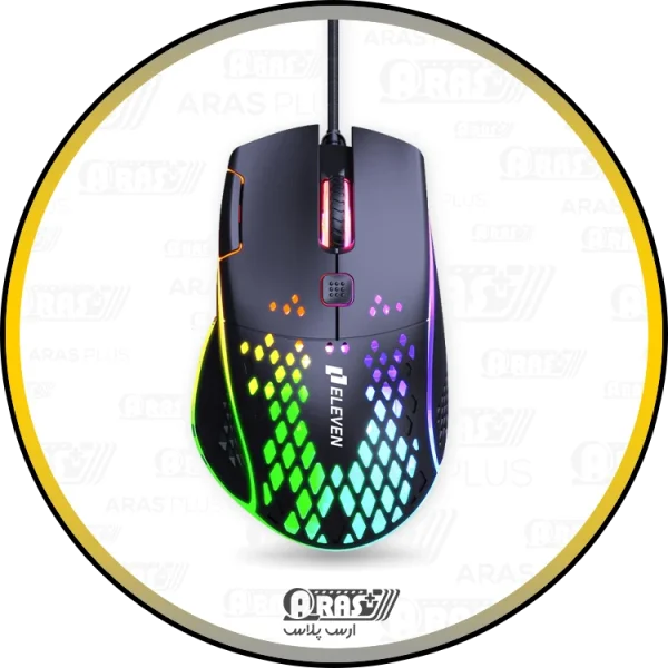 موس گیمینگ سیم دار الون مدل GM-6