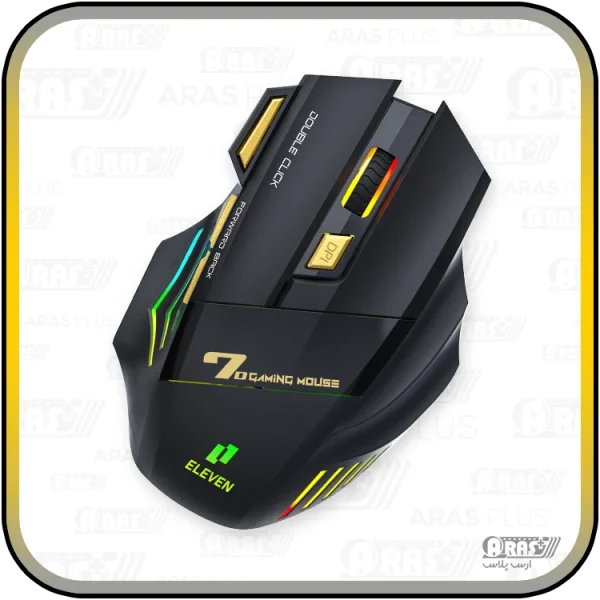 موس گیمینگ بی سیم الون مدل GM7B - Image 4