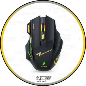 arasplus eleven gm7b wireless bluetooth 7keys 3200dpi rgb gaming mouse