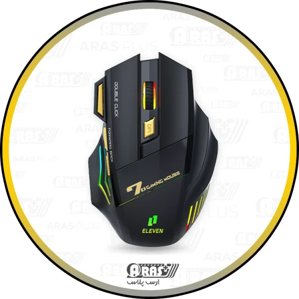 موس گیمینگ بی سیم الون مدل GM7B