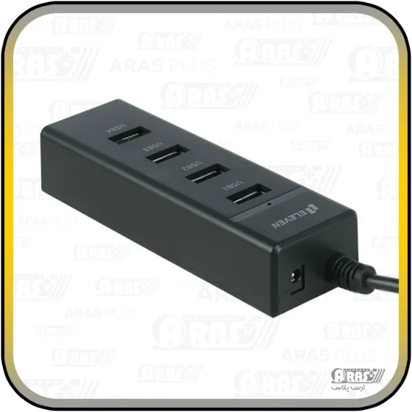 هاب 2.0 USB کابل دار الون مدل H-201 - Image 4