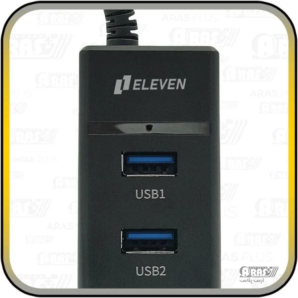 هاب 2.0 USB کابل دار الون مدل H-201 - Image 6