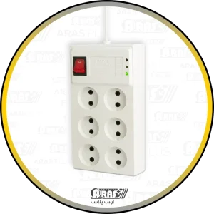 arasplus eleven vp9006 6way 30sec delay 16a 3m cable power protector
