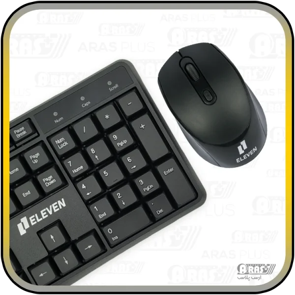 ست موس و کیبورد بی سیم الون مدل WK-800 - Image 5