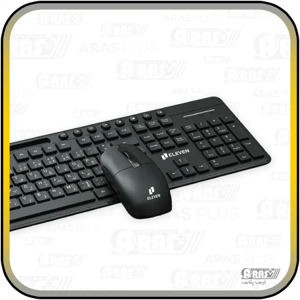 ست موس و کیبورد بی سیم الون مدل WK-801 - Image 3