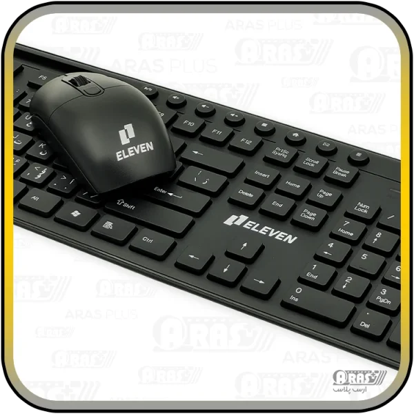 ست موس و کیبورد بی سیم الون مدل WK-801 - Image 5