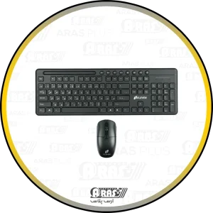 arasplus eleven wk801 wireless bluetooth 1600dpi silent keyboard mouse combo