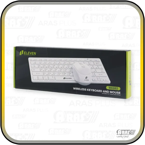 ست موس و کیبورد بی سیم الون مدل WK-802 - Image 2