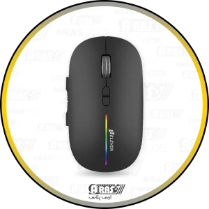 arasplus eleven wm910 wireless bluetooth 7keys 2400dpi rgb silent mouse