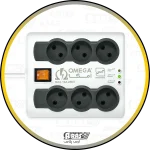 arasplus omega p6000 6way 30sec delay 10a 3m power protector