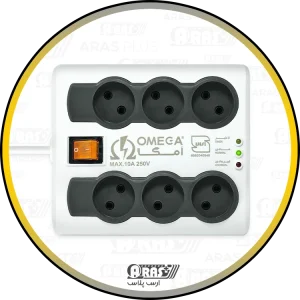 arasplus omega p6000 6way 30sec delay 10a 3m power protector