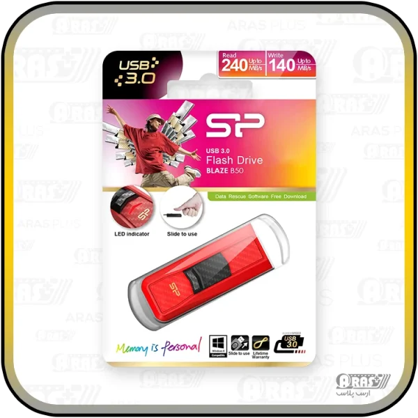 فلش 64G سیلیکون پاور مدل B50 - Image 2