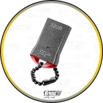 arasplus silicon power jewel j01 32gb with strap chain mini size metal casing usb3 flash drive