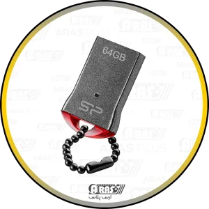 arasplus silicon power jewel j01 64gb with strap chain mini size metal casing usb3 flash drive