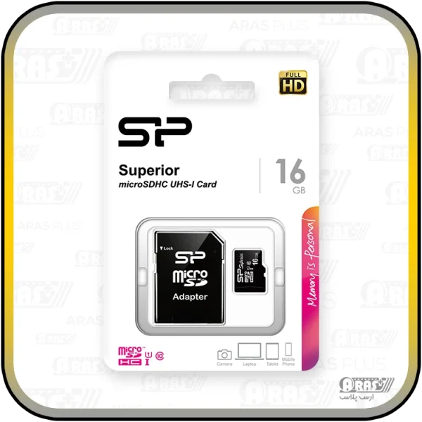 کارت حافظه 16G سیلیکون پاور مدل Superior-U1 - Image 2