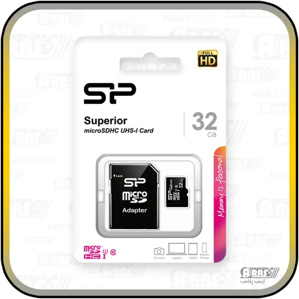 کارت حافظه 32G سیلیکون پاور مدل Superior-U1 - Image 2