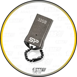 arasplus silicon power touch t01 32gb with strap chain mini size metal casing usb2 flash drive