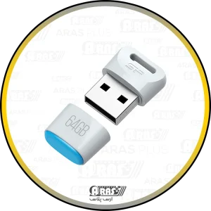 arasplus silicon power touch t06 64gb with cap mini size plastic casing usb2 flash drive