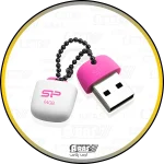 arasplus silicon power touch t07 64gb with anti loss cap mini size silicone casing usb2 flash drive
